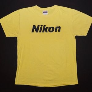 Nikon Camera Photography T Shirt Size Large